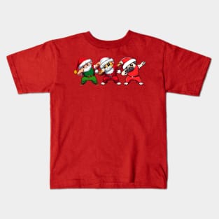 Dabbing Friends  - Merry Dab-mas Kids T-Shirt